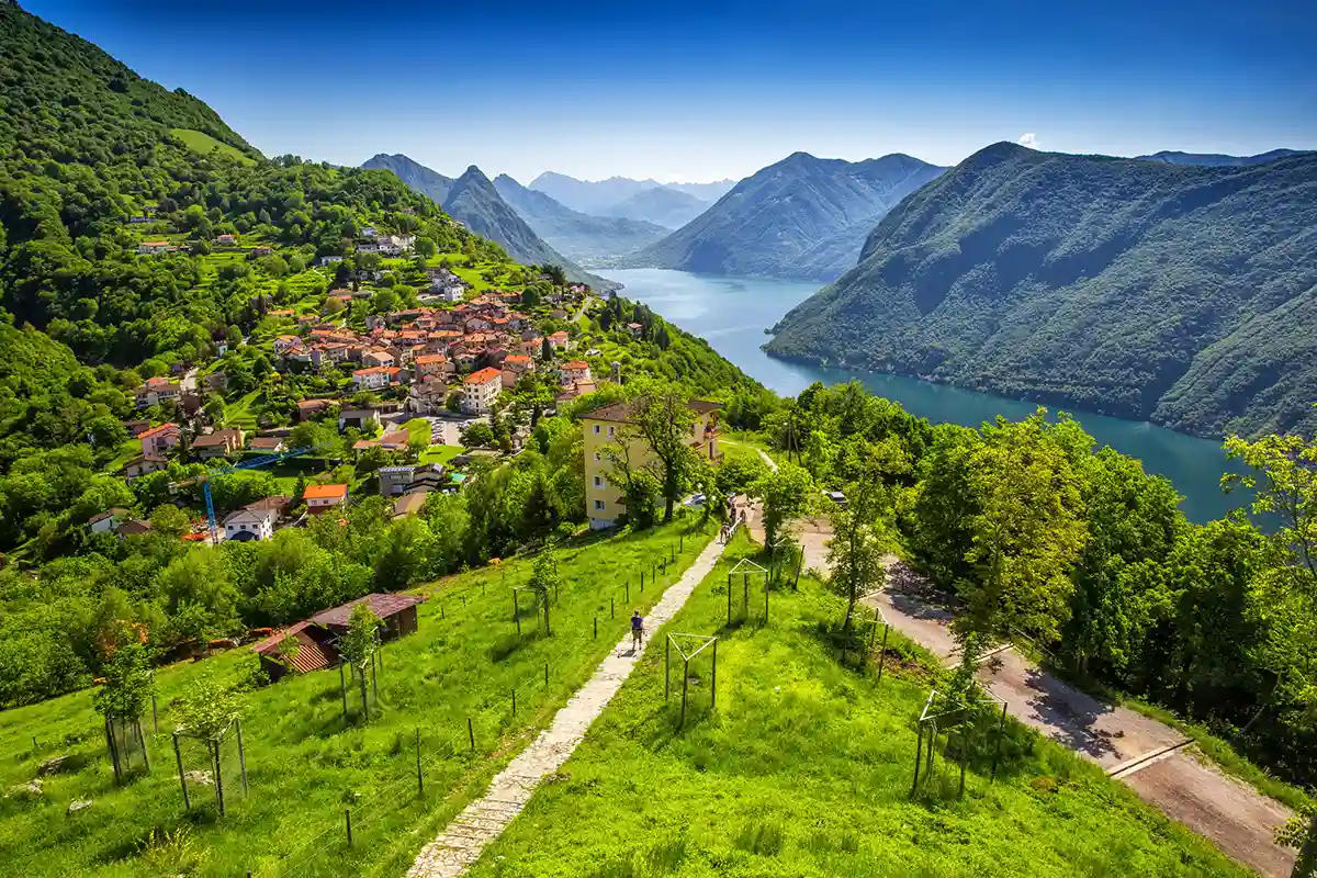 Lugano in Switzerland